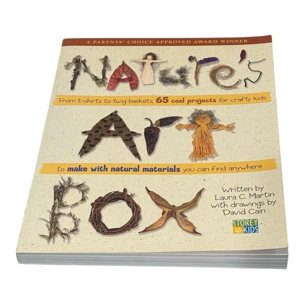 Vintage Nature's Art Box Laura C. Martin Craft Projects for Kids Paperback Guide